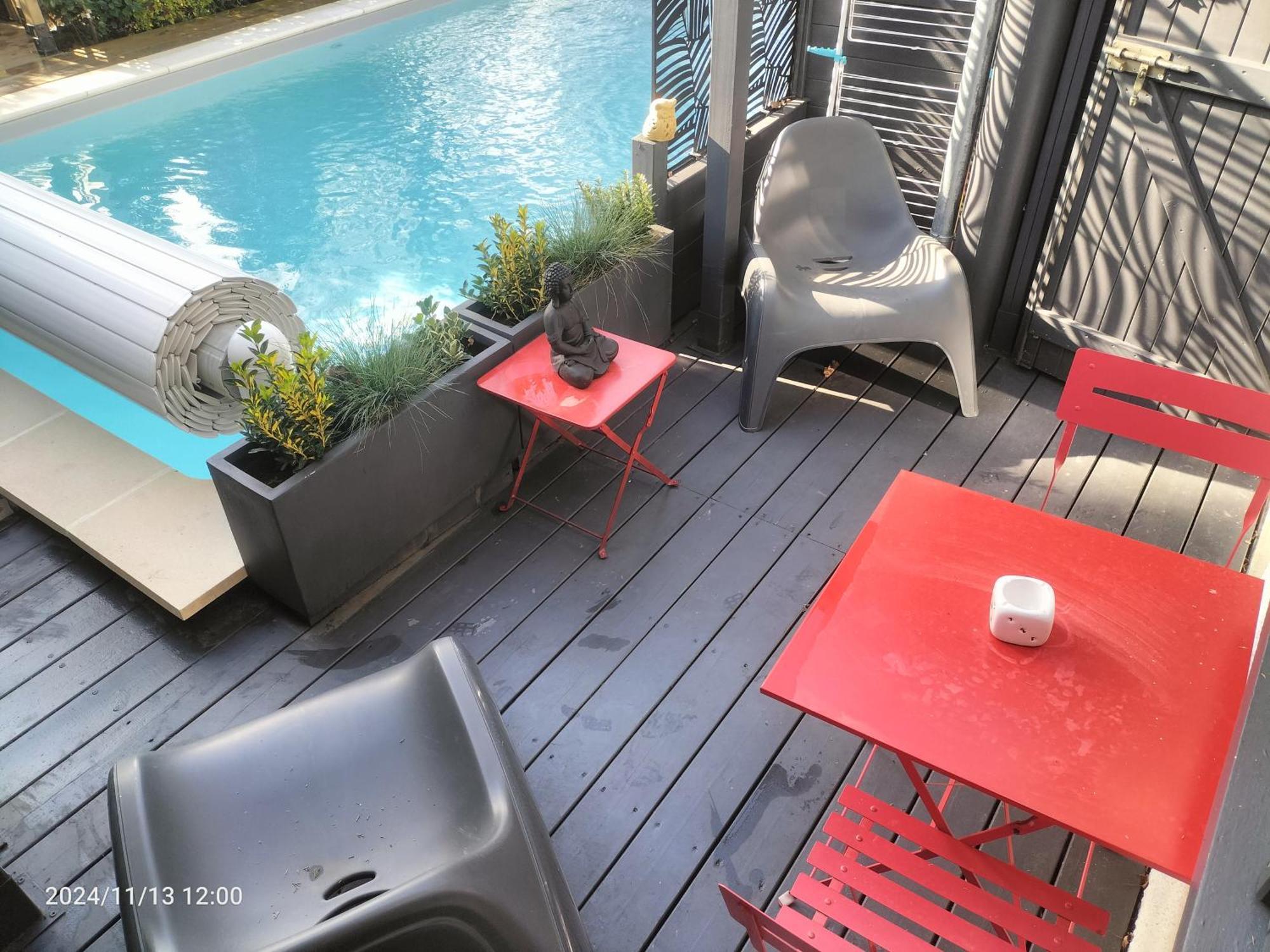 Au Bord Du Vieux Moulin Apartment Merignac  Luaran gambar